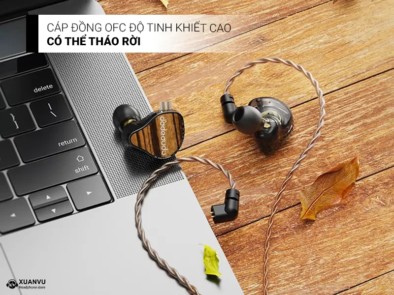 Tai nghe FiiO JH13 cáp đồng
