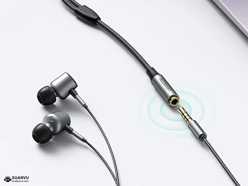Cáp chữ Y gộp Mic & Loa sang tai nghe có Mic Ugreen 50255 chất âm