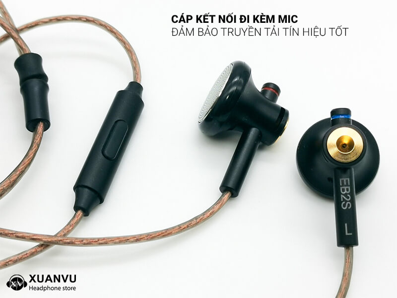 Tai nghe Earbud NiceHCK EB2S có mic cáp kết nối