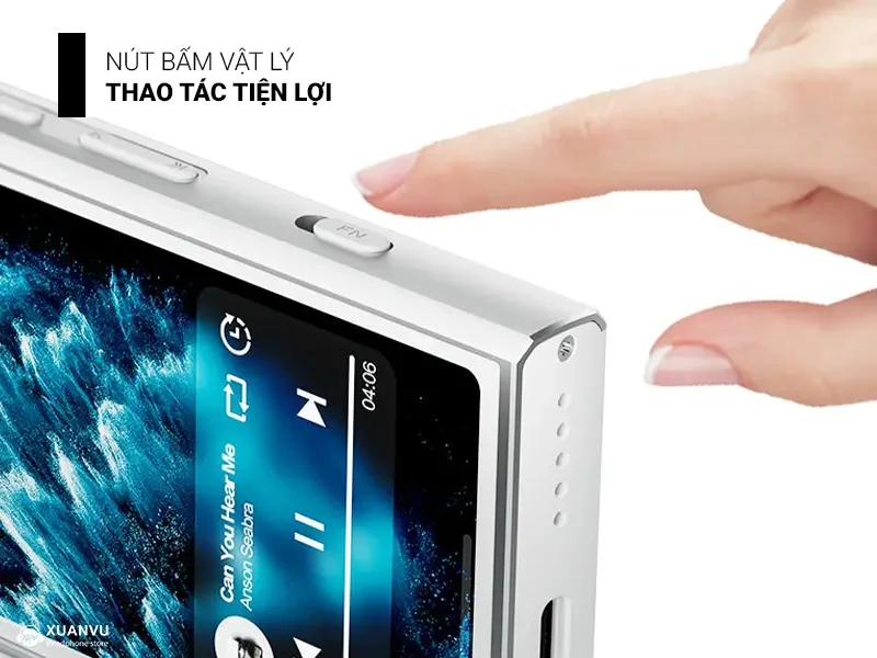 Máy nghe nhạc HiBy Digital M300 (4G RAM + 128GB ROM) nút bấm
