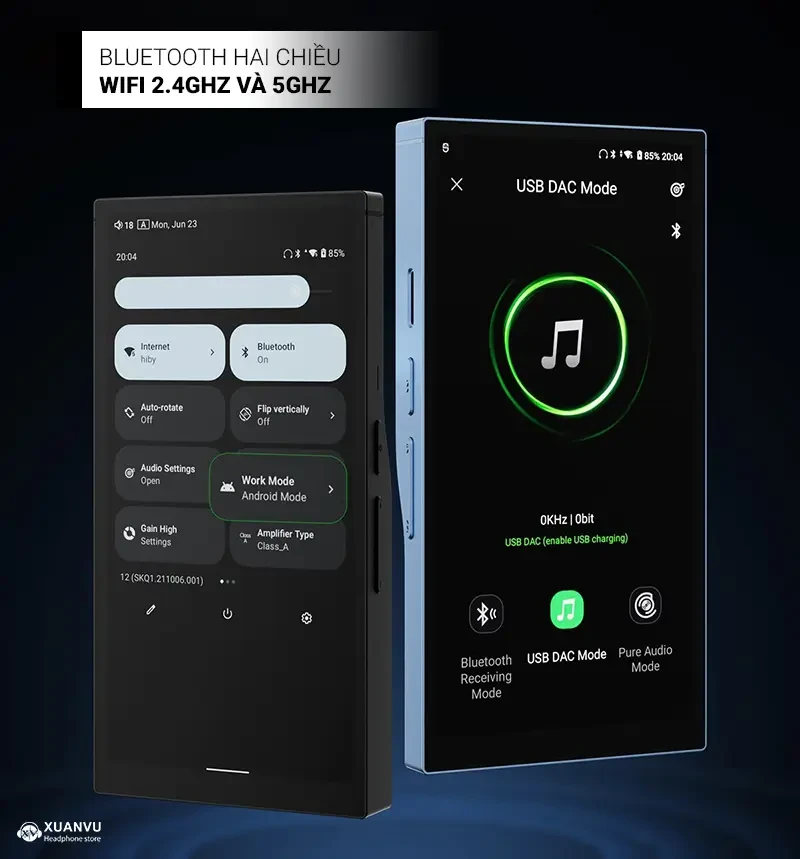 Máy nghe nhạc HiBy R6 Pro II 2025 bluetooth