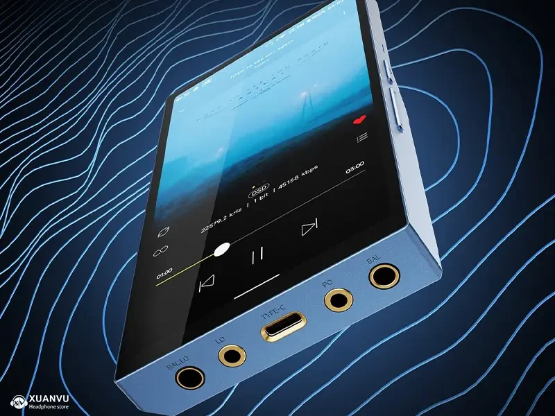 Máy nghe nhạc HiBy R6 Pro II 2025 cổng kết nối