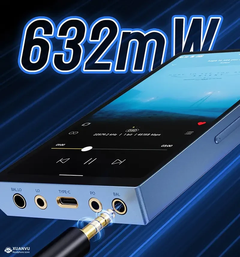 Máy nghe nhạc HiBy R6 Pro II 2025 công suất 