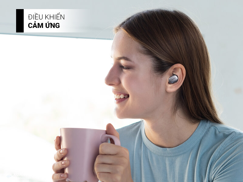 Tai nghe True Wireless EarFun Free Pro 3 điều khiển cảm ứng