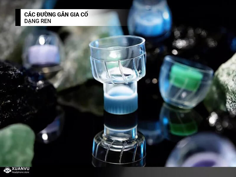 SIRINLABS Tips-A Pro Silicone Eartips cấu trúc