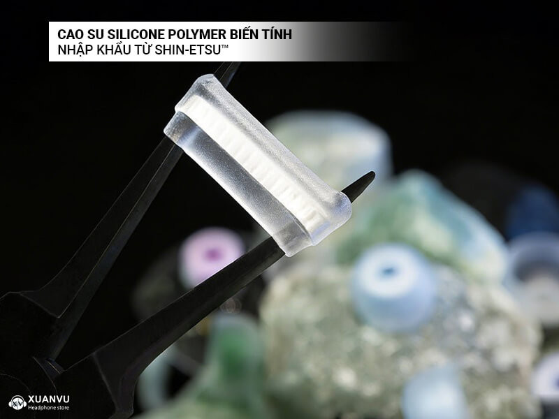 Sirinlabs Tips-A CUP2 Silicone Eartips chất liệu
