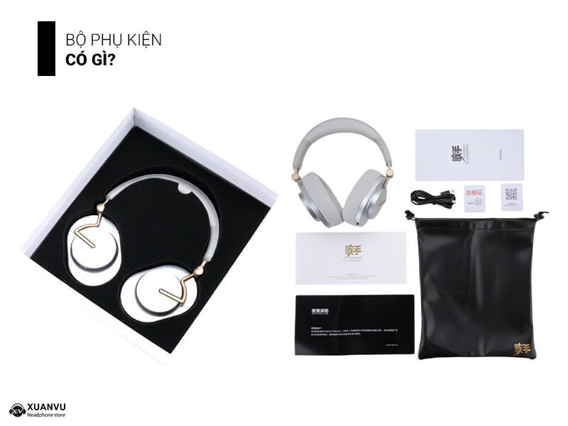 Tai nghe bluetooth Moondrop x Singer Edge phụ kiện