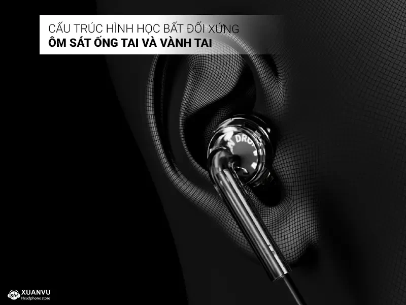 Tai nghe Moondrop Nice Buds cấu trúc hình học