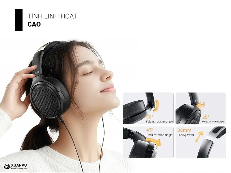 Tai nghe Fiio JT7 tính linh hoạt cao