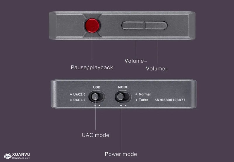 DAC/AMP xDuoo Link2 Bal Max thiết kế 2