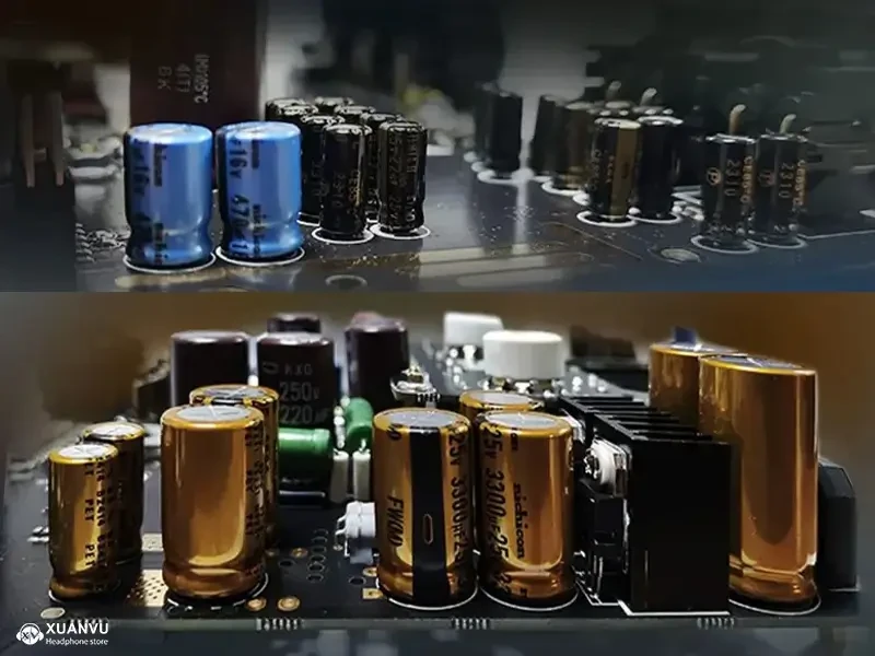 xDuoo TA-32 DAC & Tube Amplifier linh kiện