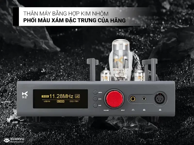 xDuoo TA-32 DAC & Tube Amplifier thiết kế 