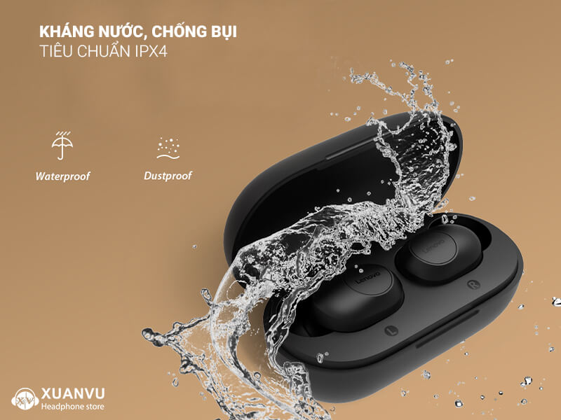 Tai nghe True Wireless Lenovo GT2 chống nước ipx4