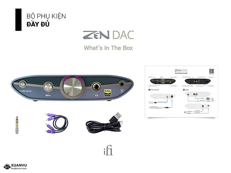 iFi ZEN DAC V3 bộ phụ kiện