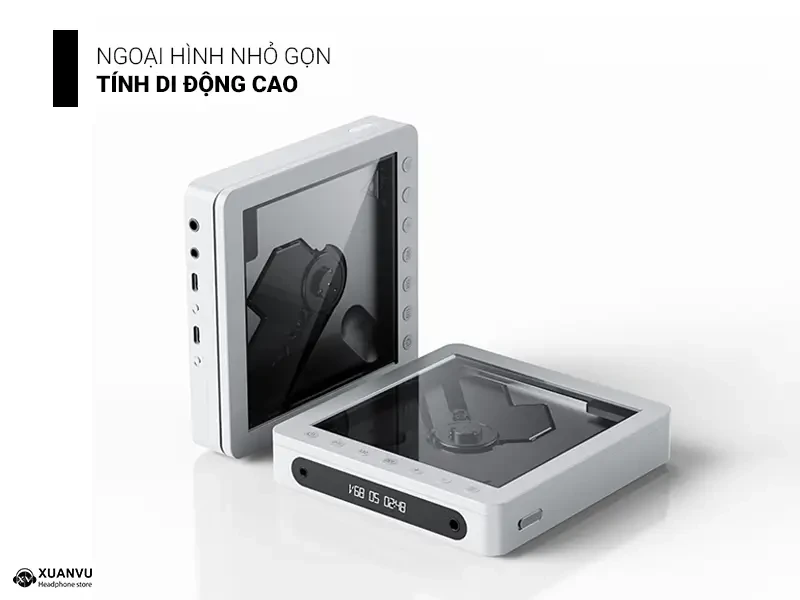 FiiO DM13 BT CD Player (White Skylight) ngoại hình