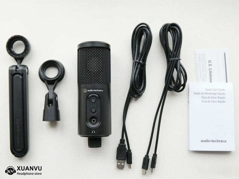 Microphone Audio Technica ATR2500x-USB bộ phụ kiện
