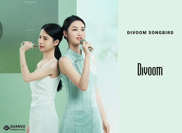 Loa Karaoke Divoom SongBird HQ thời lượng pin