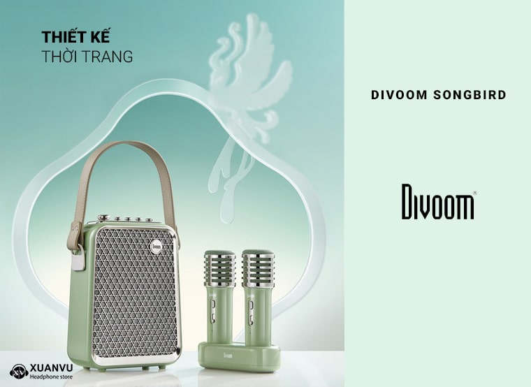 Loa Karaoke Divoom SongBird HQ thiết kế