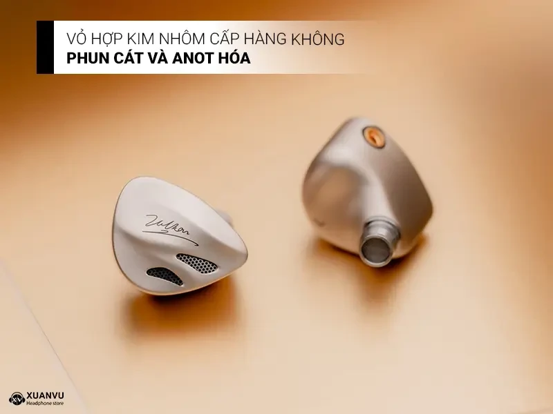 Tai nghe Dunu Vulkan 2 hợp kim nhôm