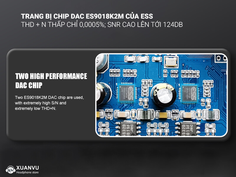 DAC xDuoo MU-604 chip dac
