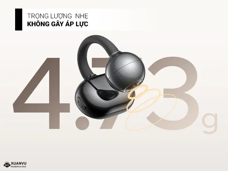 Tai nghe bluetooth SoundPeats POP Clip thiết kế