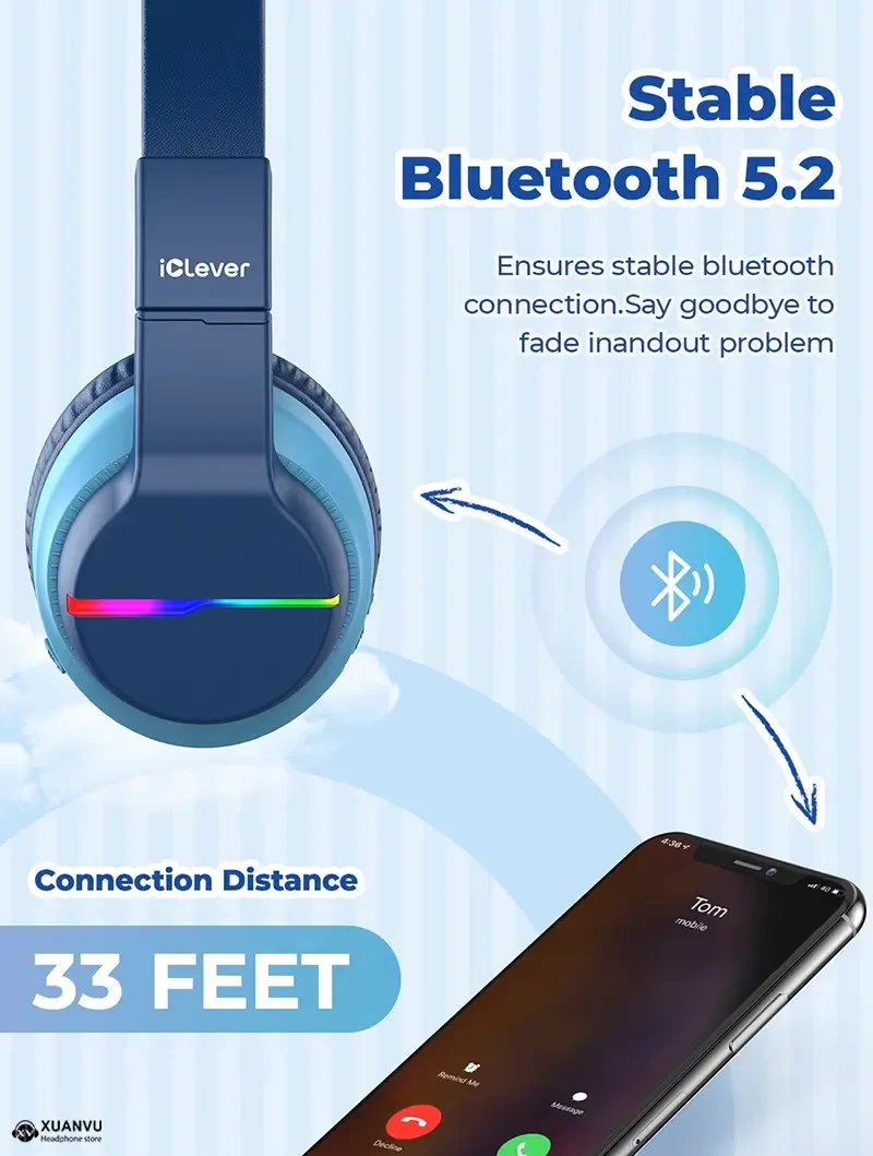 Tai nghe iclever BTH12 bluetooth