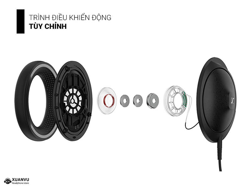 Tai nghe Sennheiser HD 620S trình điều khiển