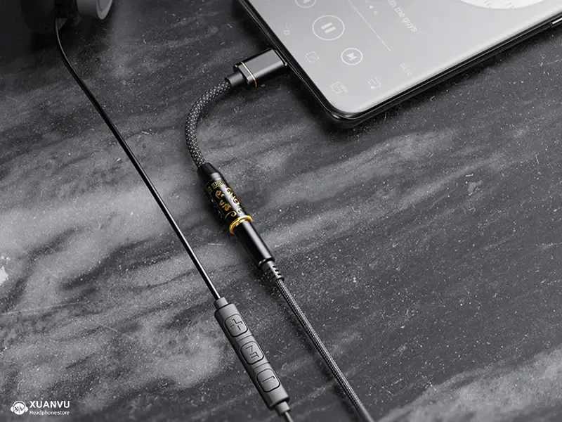 Dongle DAC/AMP FiiO JIEZI A (3.5mm) jack cắm