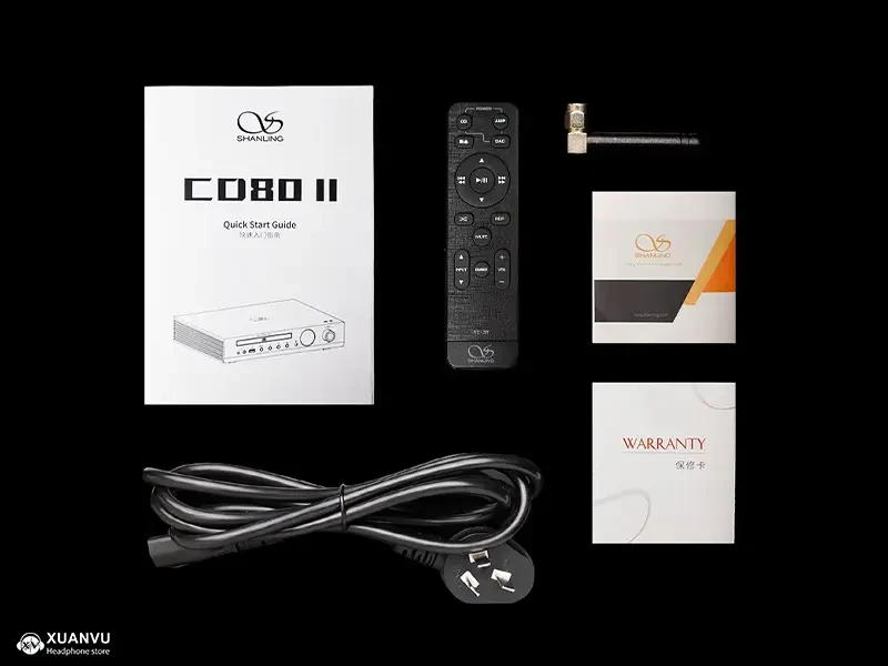 Shanling CD80II CD Player bộ phụ kiện