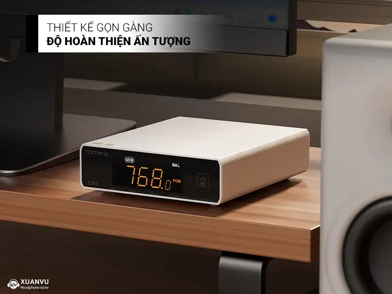 DAC Topping E50 II thiết kế