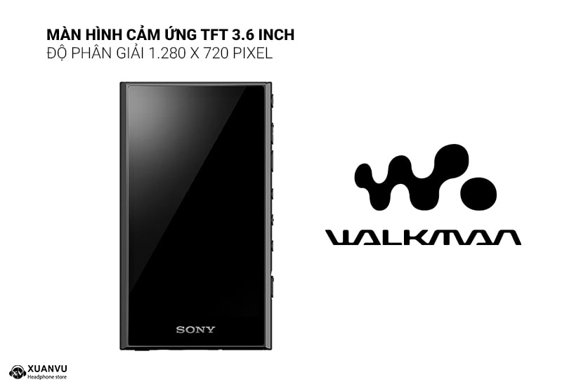 Máy nghe nhạc Sony Walkman NW-A306 màn hình cảm ứng