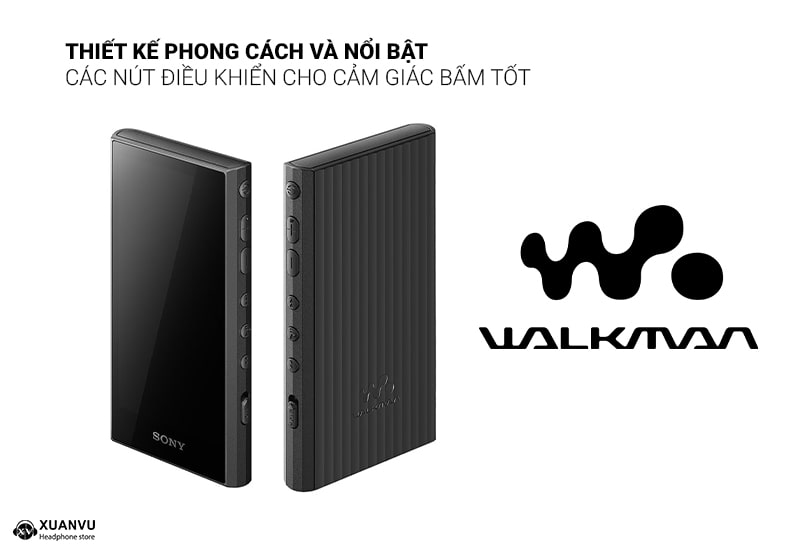 Máy nghe nhạc Sony Walkman NW-A306 thiết kế 2