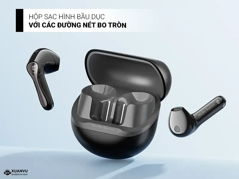 Tai nghe bluetooth SoundPeats Air5 Lite hộp sạc