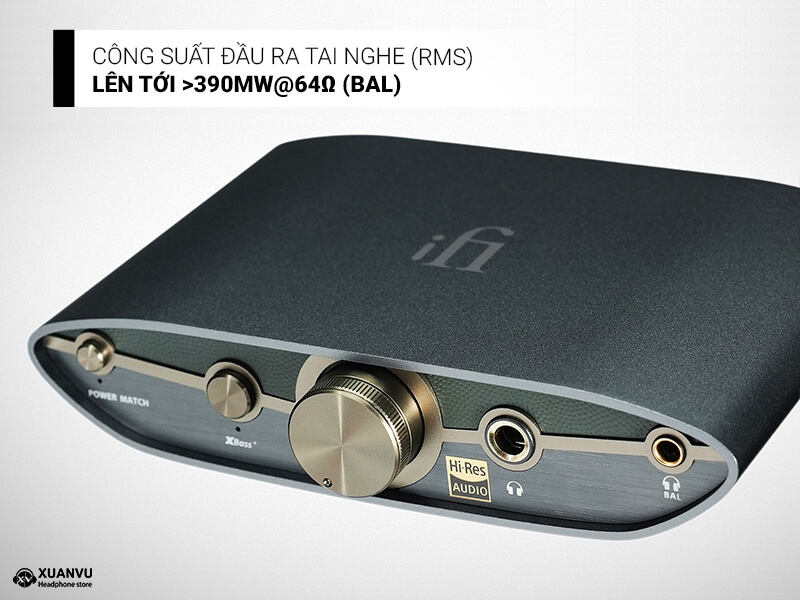 iFi ZEN DAC V3 công suất đầu ra 