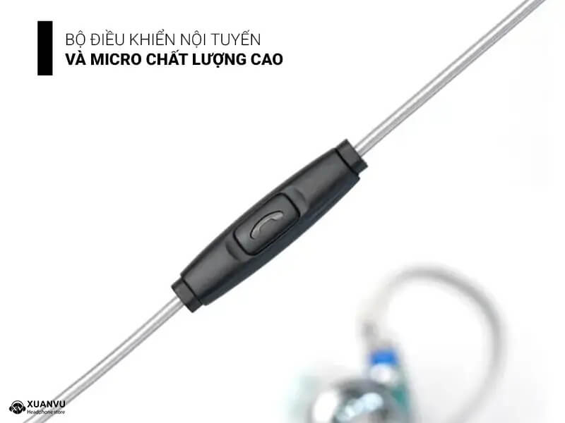 Dây tai nghe FiiO LS-3.5B (2Pin) bộ điều khiển nội tuyến