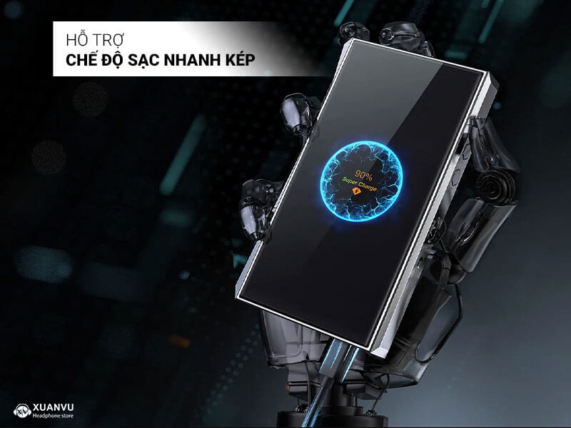 Máy nghe nhạc FiiO M23 chế độ sạc nhanh