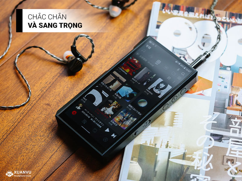 Máy nghe nhạc FiiO M23 thiết kế và độ hoàn thiện