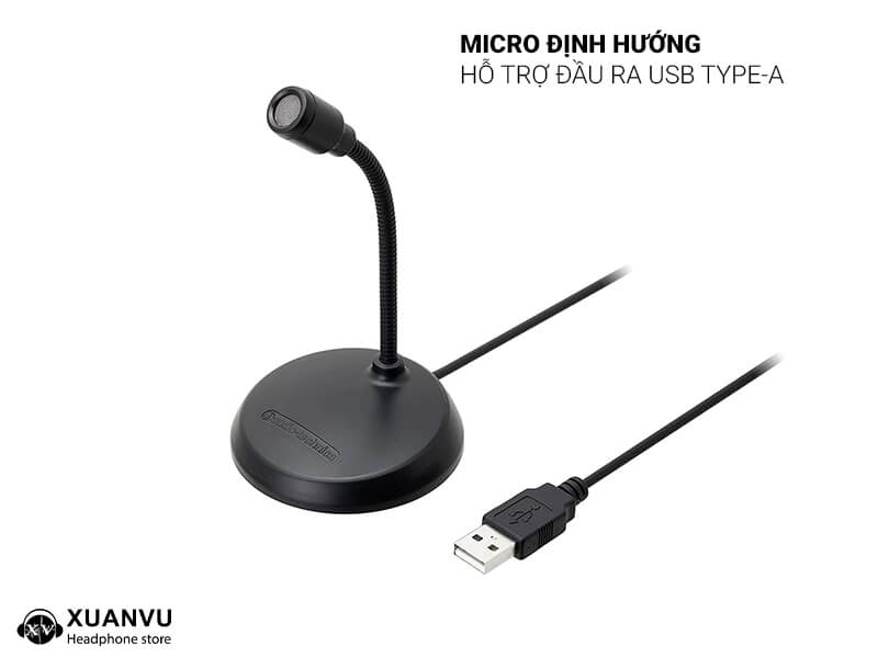 Bộ tai nghe & microphone Audio-technica ATGM1-USB micro định hướng