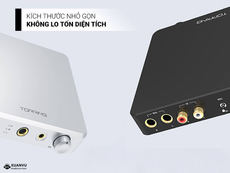 Topping A50 III Headphone Amplifier thiết kế 