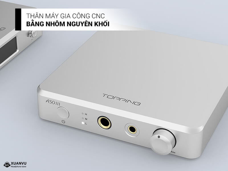 Topping A50 III Headphone Amplifier thiết kế