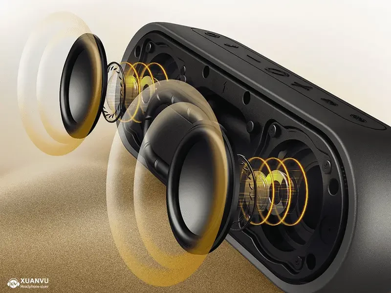 Loa Bluetooth Tribit XSound Plus 2 cấu hình loa