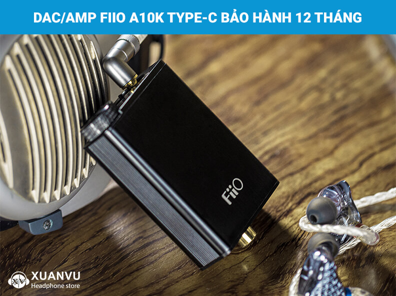DAC/AMP FiiO E10K Type-C chính hãng, bảo hành 12 tháng