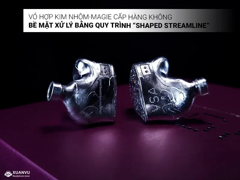 Tai nghe EarAcoustic VSA-Max thiết kế