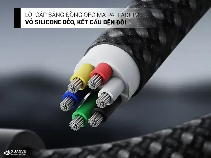 Dongle DAC/AMP FiiO JIEZI B (4.4mm) lõi cáp