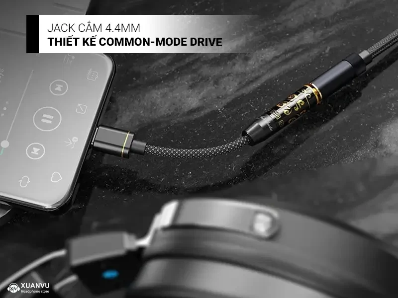 Dongle DAC/AMP FiiO JIEZI B (4.4mm) jack cắm