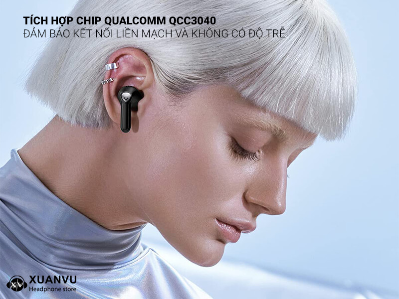 Tai nghe Bluetooth Soundpeats Air 3 Pro chip không dây