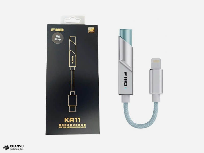 Dongle DAC/AMP FiiO KA11 - Lightning bộ phu