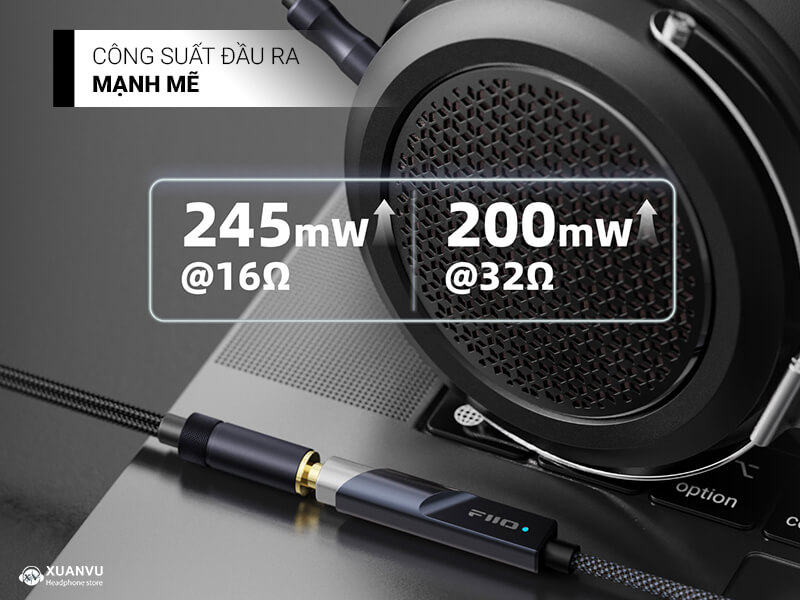 Dongle DAC/AMP FiiO KA11 - Lightning công suất đầu ra