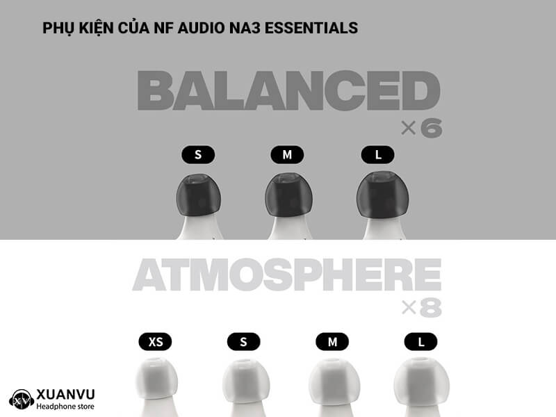 Tai nghe NF Audio NA3 Essentials phụ kiện
