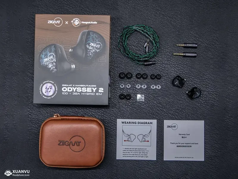 Tai nghe ZiiGaat x Hangout.Audio: Odyssey 2 phụ kiện